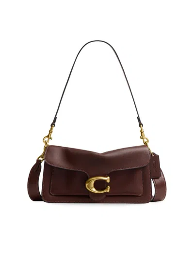 Coach Women's Tabby Leather Shoulder Bag In Brown