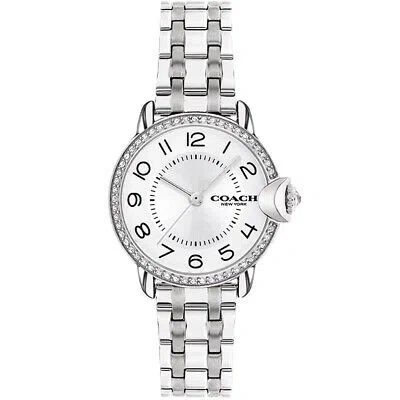 Pre-owned Coach Womens Arden White Dial Watch - 14503814
