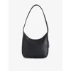 Coach Womens B4/black The Curve Zip Leather Shoulder Bag