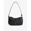 Coach Womens  Waverly Structured Leather Shoulder Bag In Black