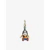 Coach Disney X  Goofy Leather Keyring