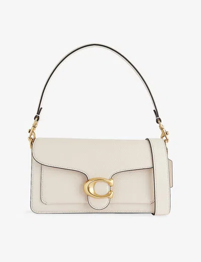 COACH WOMENS TABBY 26 PEBBLED-LEATHER SHOULDER BAG B4/CHALK,65025315