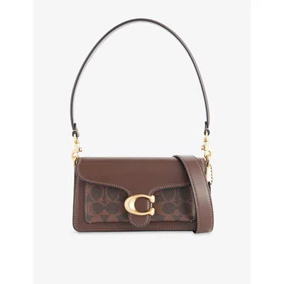 Coach Womens B4/maple Maple Tabby 20 Signature-canvas Shoulder Bag