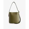 Coach Womens Bleecker Leather Bucket Bag B4/olive