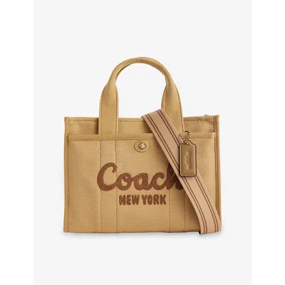 Coach Womens Trench Cargo 26 Small Cotton-canvas Tote Bag