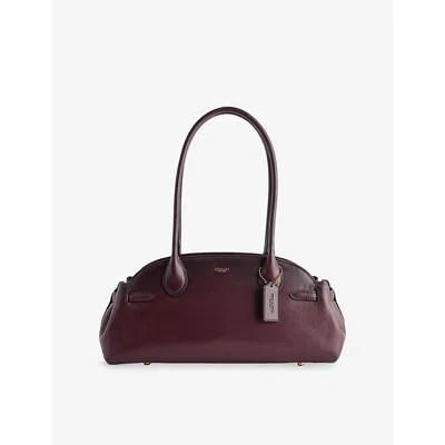 Coach Womens B4/merlot Empire 34 Leather Carryall Bag
