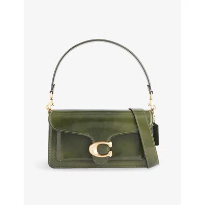 Coach Womens B4/olive Tabby 26 Spazzolato-leather Shoulder Bag