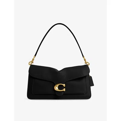 Coach Womens Black Tabby 26 Leather Shoulder Bag
