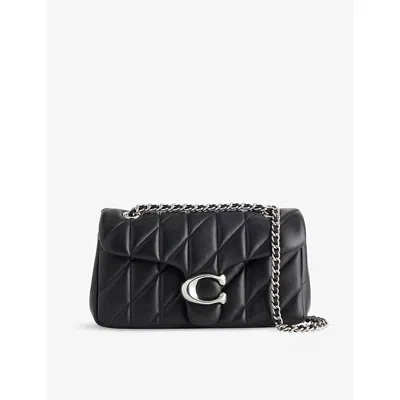 Coach Womens Lh/black Tabby 26 Quilted Leather Shoulder Bag