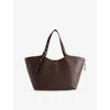 Coach Womens Maple Gramercy Branded Leather Tote Bag In Maple