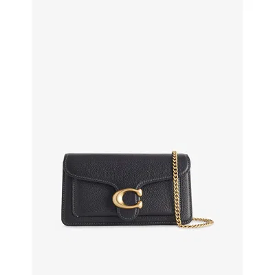 Coach Womens Tabby 19 Chain Leather Cross-body Bag B4/black