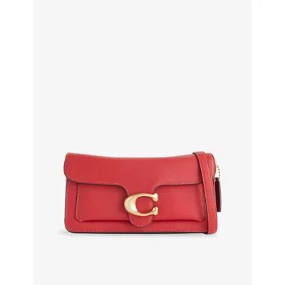 Coach Womens Tabby 26 Leather Shoulder Bag Poppy