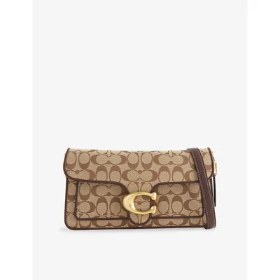 Coach Womens Tabby 26 Soft Leather Shoulder Bag Khaki Maple