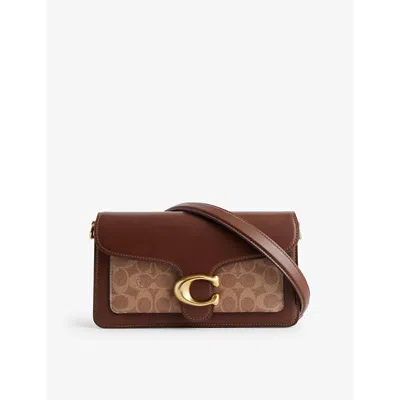 Coach Womens  Tabby 26 Leather Shoulder Bag In Tan Brown