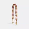 Coach Wood Bead Strap