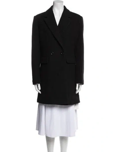 Pre-owned Coach Wool Coat W/ Tags In Black