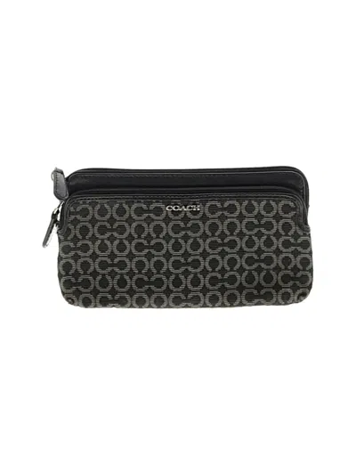 Pre-owned Coach Wristlet In Black