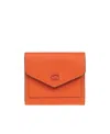 Coach Wyn Small Wallet In Red
