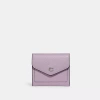 Coach Wyn Small Wallet In Silver/soft Purple