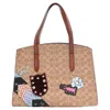 Coach X Keith Haring Charlie Carryall Bag In Multicolor Coated Canvas In Multi