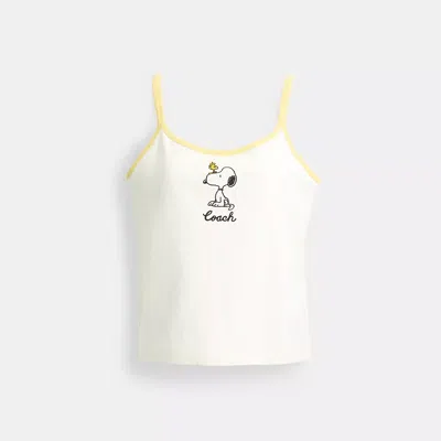 Coach X Peanuts Tanktop Aus Biobaumwolle
