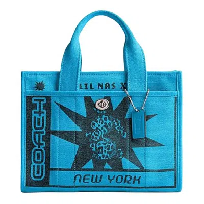 Coach X The Lil Nas X Drop Cargo Tote Bag 26 In White