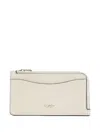 Coach Zip-around Cardholder Wallet In Neutral