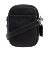 Coach Zip-open Shoulder Bag In Black