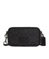 Coach Zippered Crossbody Bag In Black