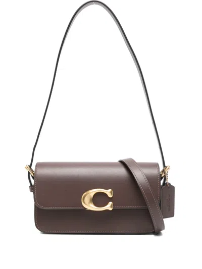 Coach Zoe C-clasp Leather Shoulder Bag