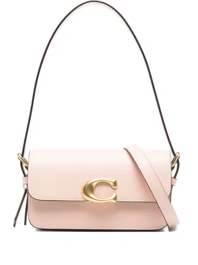 Coach Zoe Leather Shoulder Bag
