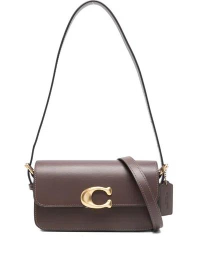 Coach Zoe Leather Shoulder Bag