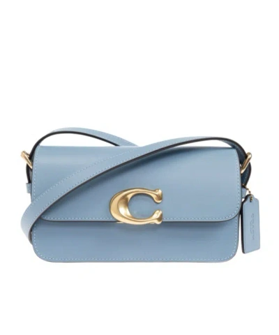 Coach Zoe Shoulder Bag In Blue