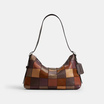 Coachtopia Alter/ego Slouchy Shoulder Bag In Brown/multi