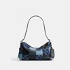 Coachtopia Alter/ego Small Slouchy Shoulder Bag In Indigo/black