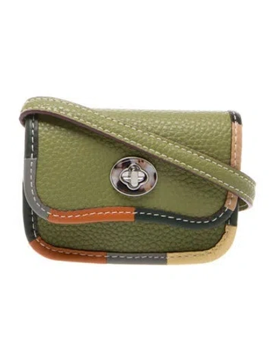 Pre-owned Coachtopia Leather Crossbody Bag In Green