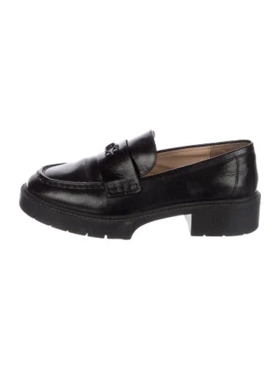 Pre-owned Coachtopia Leather Loafers In Multi