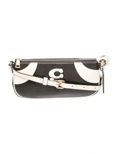 Pre-owned Coachtopia Leather Shoulder Bag In Multicolor