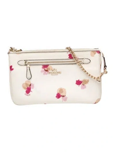 Pre-owned Coachtopia Leather Shoulder Bag In Neutral