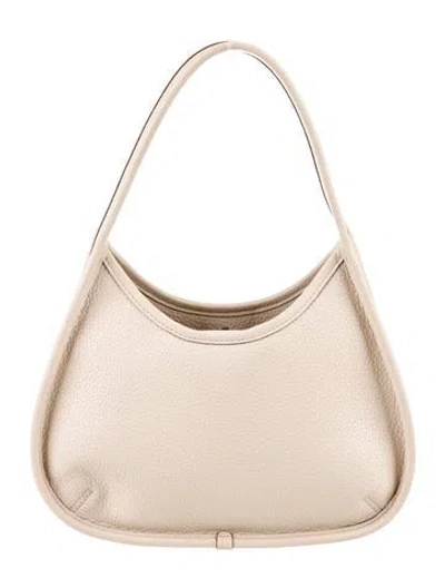 Pre-owned Coachtopia Leather Shoulder Bag In Neutral