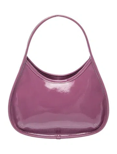 Pre-owned Coachtopia Leather Shoulder Bag In Purple