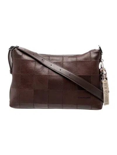 Pre-owned Coachtopia Leather Shoulder Bag W/ Tags In Brown
