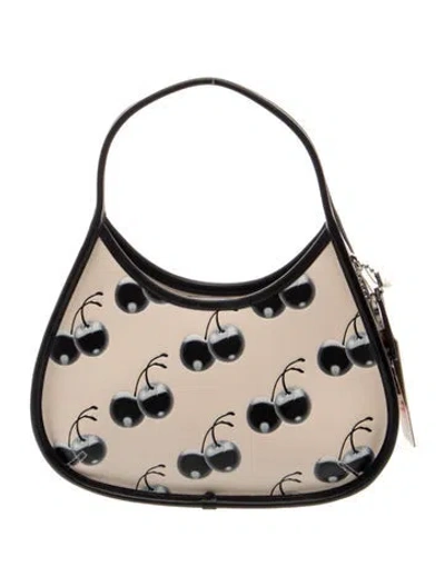 Pre-owned Coachtopia Leather Top Handle Bag In Neutral