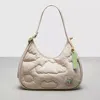 Coach Topia Loop Ergo Bag With Cloud Quilting In Cloud/seafoam Green