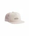 Coal Headwear Unisex The Robertson Athletic Trucker Cap In Khaki/olive In Multi