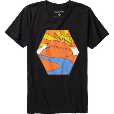 Coalatree 10 Year T-shirt Decade Of Comfort And Advanture In Black