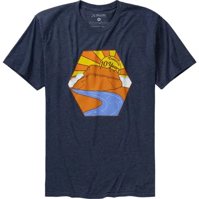 Coalatree 10 Year T-shirt Decade Of Comfort And Advanture In Blue