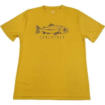 Coalatree Quick Dry Short-sleeve T-shirt In Brown