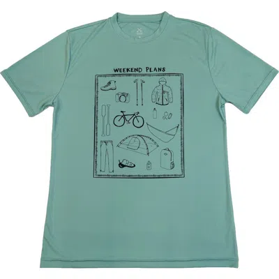 Coalatree Quick Dry Short-sleeve T-shirt In Green