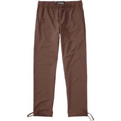 Coalatree Trailhead Slim Pant In Brown
